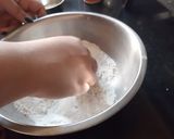 A picture of step 1 of Garlic naan.
