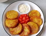Foto langkah ke 4 dari resep Bola Bihun Wortel Labu Siam Gluten Free (Versi Pan Cake).