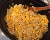 A picture of step 4 of Creamy Corn & Potato Potage (still healthy and light).