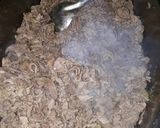 A picture of step 9 of Carne en su Jugo (Family Size).