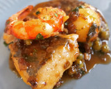 Foto del paso 12 de la receta: Cazuela de merluza y gambas con patatas