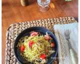 Foto langkah ke 5 dari resep Creamy Roasted Chicken Pesto Pasta.