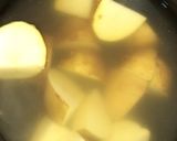 A picture of step 1 of Aloo parathy.
