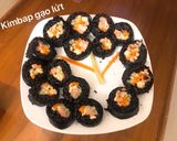 Hình bước làm 5 của món Kimbap gạo lứt