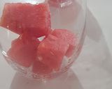 A picture of step 1 of Minty Watermelon Lemonade.