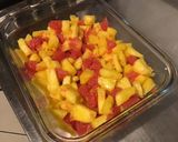 Une image de l'étape 9 de Salade d'ananas et pomelos rouges à la vanille.