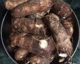 अरबी और काबुली चने की सब्जी (arbi aur kabuli chane ki sabzi recipe in Hindi) रेसिपी चरण 1 फोटो