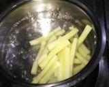 A picture of step 2 of KFC fries.