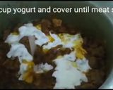 A picture of step 5 of Beef khausay.