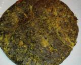 Foto del paso 2 de la receta: Tortilla de espinacas y bacalao 
