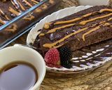 صورة لخطوة 5 من وصفة كيكة النسكافيه كيتو 🥜☕️