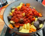 Une image de l'étape 17 de Bœuf mijoté à la provençale.