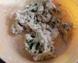 A picture of step 7 of Tandoori broccoli.