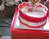 Foto langkah ke 3 dari resep Cake Kemerdekaan.