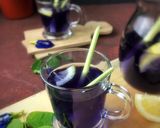 Foto langkah ke 4 dari resep Wedang Serai Kembang Telang.
