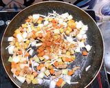 Hình bước làm 3 của món Mỳ tương đen Jajangmyeon kiểu hàn quốc