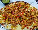 Foto del paso 3 de la receta: OTRA Arepizza con relleno de Pollo...!