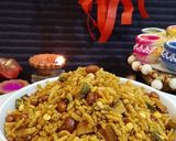 खमंग चिवडा (chivda recipe in marathi) रेसिपी स्टेप 3 फोटो 