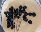 A picture of step 3 of Ricotta and Blueberry Cake.