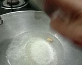 A picture of step 2 of Suji and Besan Barfi.