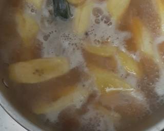 Kolak Pisan dan Es Campur - Step 3