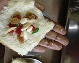 A picture of step 3 of Bread Dahi Vada.