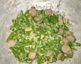 Foto langkah ke 4 dari resep 62. Buncis Orak Arik with Sosis by Uliz Kirei.