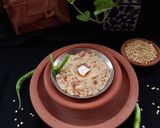 A picture of step 4 of Jowar khichu (Sorghum flour Khichu).