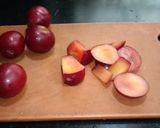 A picture of step 1 of Microwave Plum Date Sweet Chutney.
