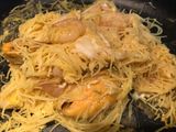 Mussels Shrimps with Egg Sour Fried Rice Noodles