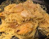 A picture of step 5 of Mussels Shrimps with Egg Sour Fried Rice Noodles.