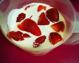 Foto del paso 2 de la receta: Tarta Cuajada de Fresas con Caramelo Apuntar Medida del Molde