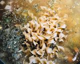 A picture of step 3 of Creamy Cheesy Dumpling Soup 🍜.