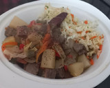 Foto del paso 5 de la receta: Carne Guisada (punta paleta) con asado sobrante