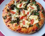 Pizza z jarmużem krok przepisu 2 zdjęcie