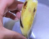 صورة لخطوة 1 من وصفة موز مشوي (بالقرفة والسكر)
