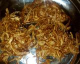 A picture of step 2 of Fish qorma with chpati.