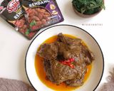 Foto langkah ke 4 dari resep Rendang Daging (bumbu praktis).