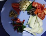 Foto langkah ke 2 dari resep Sarden tumis tahu saus padang.