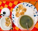 A picture of step 5 of Classic Pani puri.