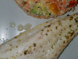 Filete de merluza y ensalada de quinoa