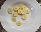 Foto del paso 1 de la receta: Panqueque de banana caramelizada