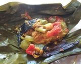 Foto langkah ke 6 dari resep Pepes ikan Sembilang asam pedas.