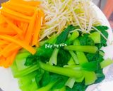 Hình bước làm 1 của món Cơm Trộn