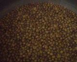 A picture of step 1 of Masala moong.