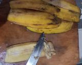 Foto langkah ke 1 dari resep Abon Kulit Pisang.