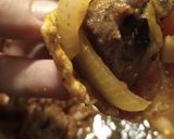 صورة لخطوة 6 من وصفة لحمة مشوية مع بصل وبندورة