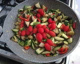 Foto del paso 3 de la receta: Pasta con verduras salteadas