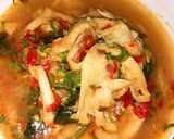 Foto langkah ke 6 dari resep Tumis jamur sayur kangkung.