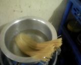 A picture of step 2 of #Pastachallenge.